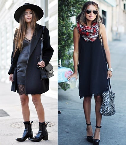 How to wear slip dress