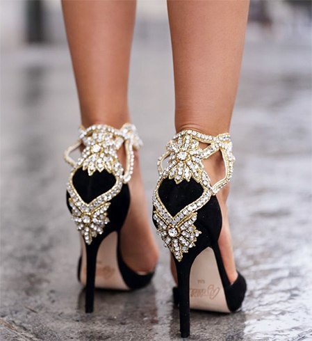 Jewel Shoes For All - Chic Embellished Footwear Designs Would Love