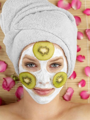 Kiwi face mask