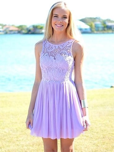 Lace Dress for a Garden Party