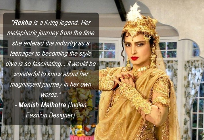 Manish Malhotra words about Rekha 