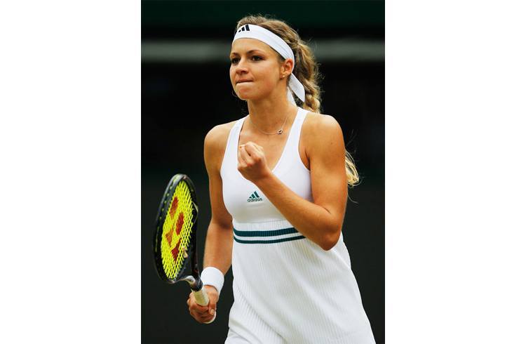 Maria Kkirilenko tennis dress style
