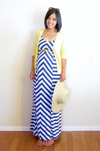 Maxi dresses for pregnant women