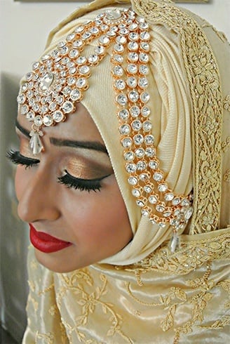 Muslim bride Jhoomar