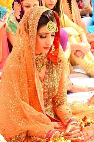 Muslim bride