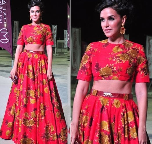 neha dhupia sabyasachi aiba 2015