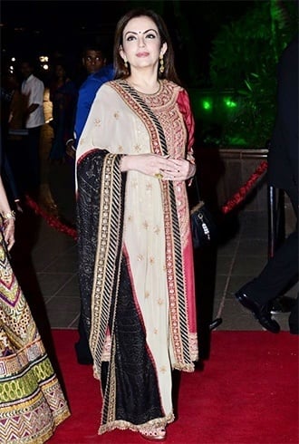 Nita Ambani in Anuradha Vakil