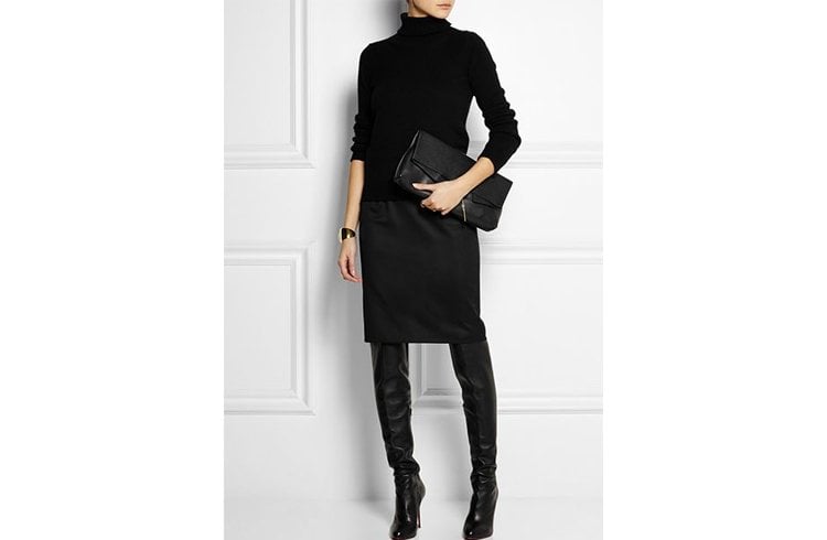 Over the knee boots for work