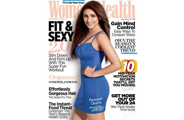 Parineeti Chopra on Women’s Health cover