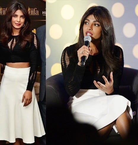 Priyanka Chopra in Herve Leger