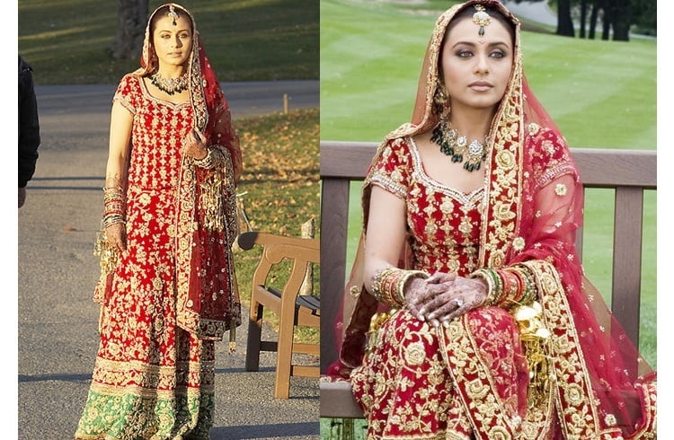 Rani Mukherji bridal look