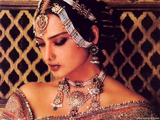 Rekha Sporting Statement Jewellery