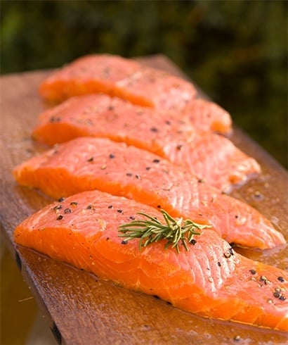 Salmon for healthy hair