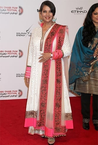 Shabana Azmi dressing styles