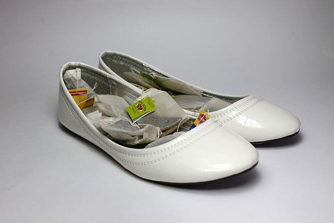 Tea bags for shoes