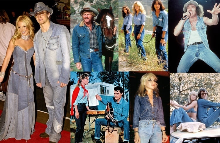 Trend of double denim