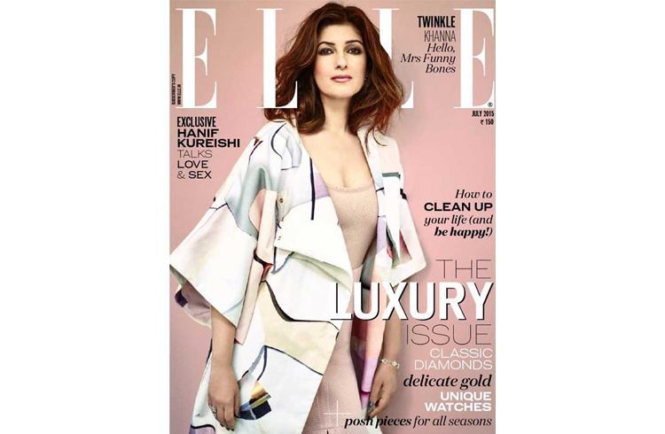 Twinkle Khanna july 2015 magazine