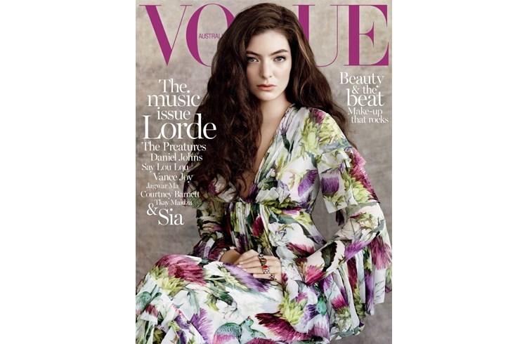Vogue australia magazine cover