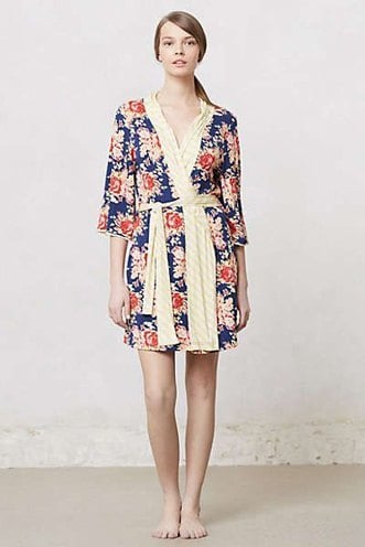 womens Blushed floral robes