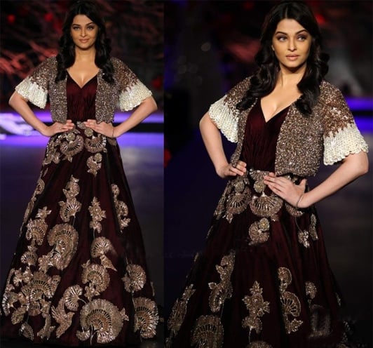 Aishwarya Indian Couture Week 2015