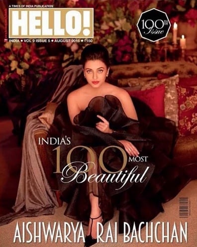 Aishwarya Rai Bachchan Hello India abu jani