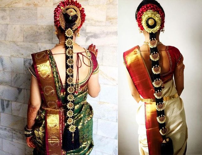 Traditional Bride Long Hairstyle