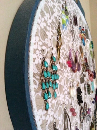 Flour Sieve earring holder