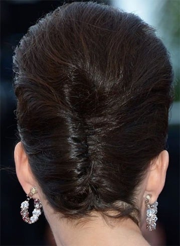 Short French Twist Style