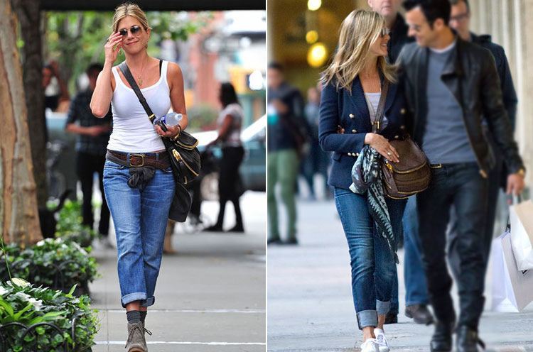 Jennifer Aniston jeans styles