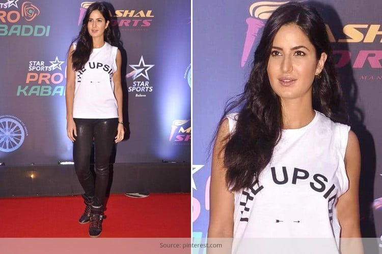 Katrina Kaif Looks In Shimmery Leggings and Boots