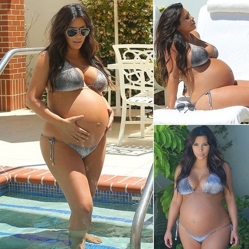 Kim Kardashian Pregnancy Fashion