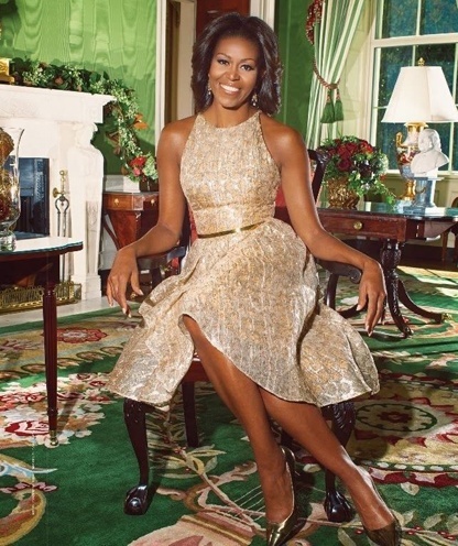 Michelle Obama Makes a Fashion Statement