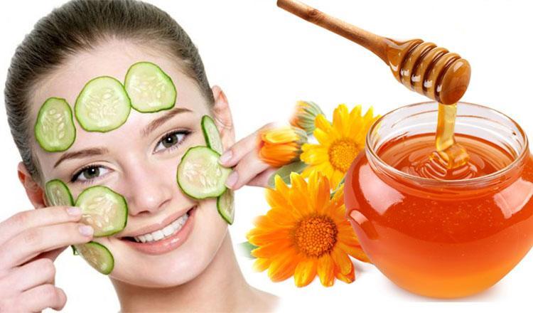 Honey and Cucumber for Face