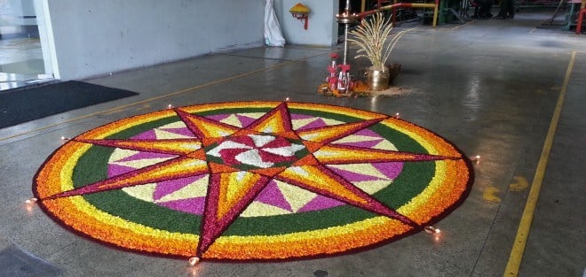 Onam Rangoli