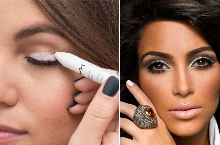 White Eye Makeup