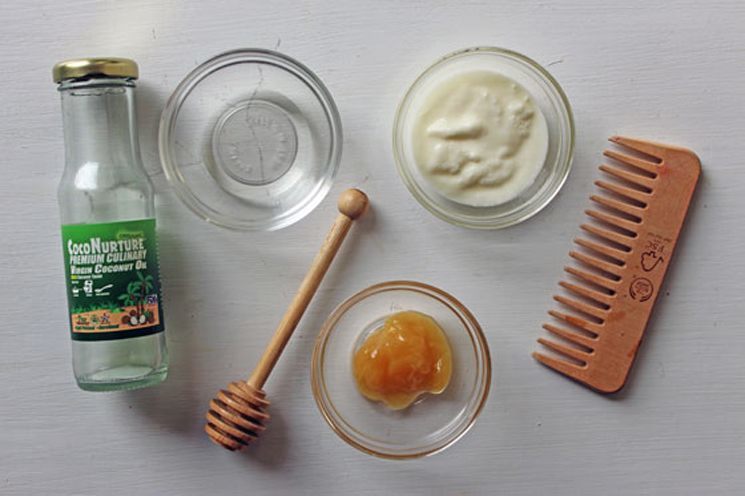 Yogurt Masks for curly hair