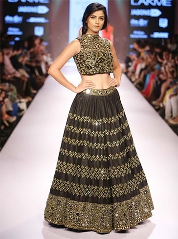 Arpita Mehta mirror lehenga