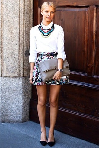 Collar necklaces outfit
