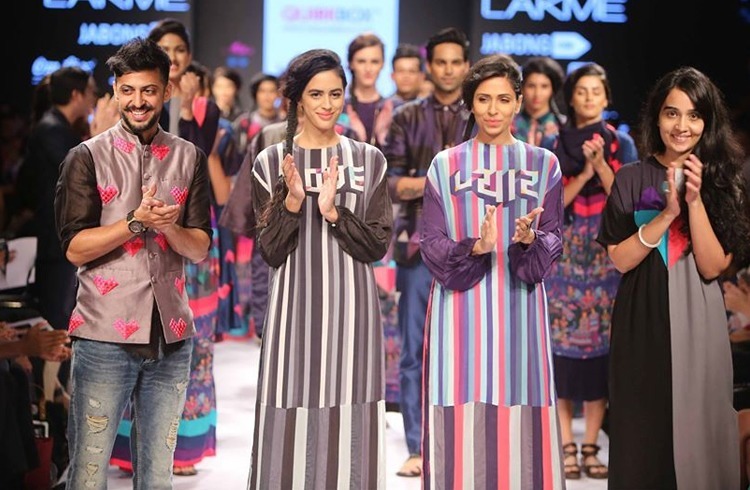Designer clothes at LFW 2015