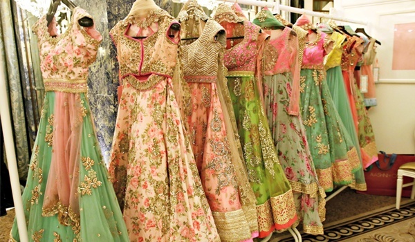 Designer Floral Lehengas