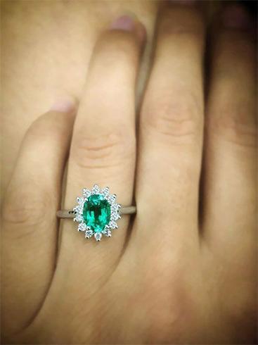 Diana engagement ring
