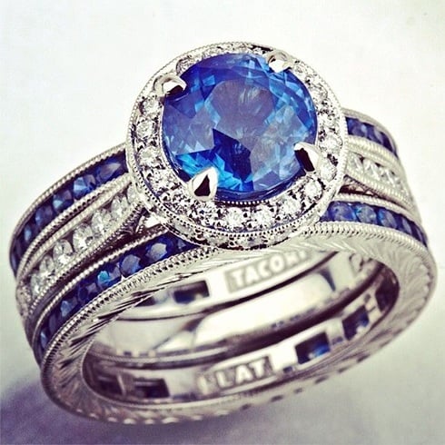 Emerald engagement ring designs