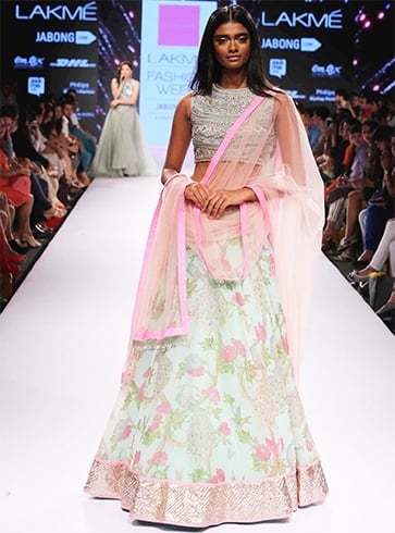 Floral lehengas