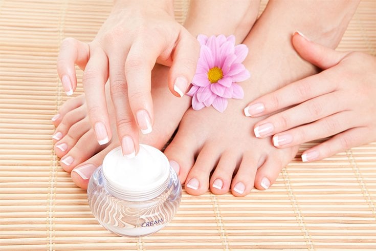 Foot pedicure at home