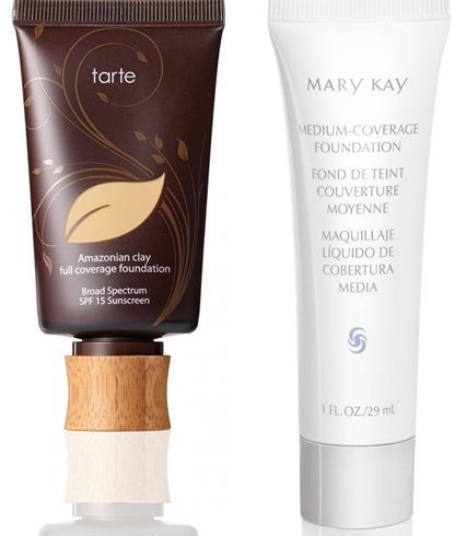 Full Coverage and Medium Coverage Foundation