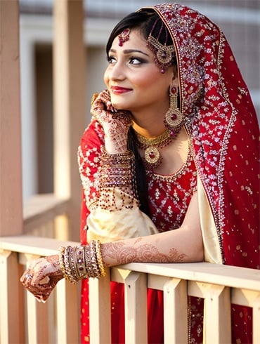 Hindu bridal photography poses