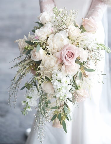 Homemade wedding bouquets