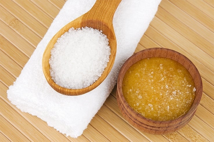 Remove dead skin cells naturally