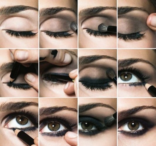 how to do a smokey eye