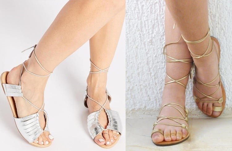 Sandals That Tie Up Your Leg